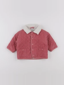 Vertbaudet - veste rose - 6 mois