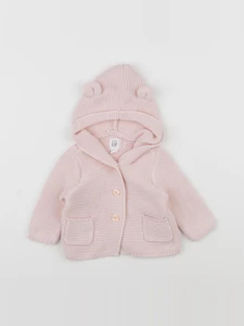 GAP - gilet rose - 3/6 mois
