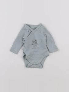 Vertbaudet - body bleu - 0 mois