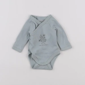 Vertbaudet - body bleu - 0 mois