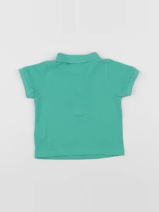 Tape à l'oeil - polo vert - 12 mois