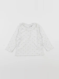 Vertbaudet - tee-shirt blanc - 12 mois