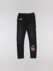 Vertbaudet - jegging noir - 9 ans