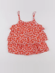 Vertbaudet - blouse rouge - 9 ans