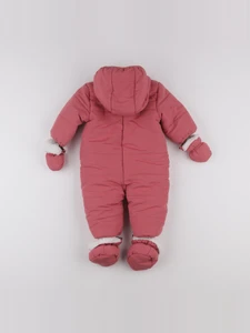 Vertbaudet - combi-pilote rose - 6 mois