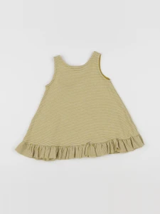 Petit Bateau - robe jaune - 12 mois