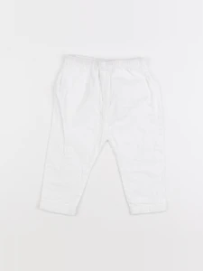 Tape à l'oeil - pantalon blanc - 18 mois