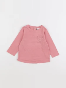 Tape à l'oeil - tee-shirt rose - 12 mois