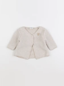 Tape à l'oeil - gilet beige - 9 mois