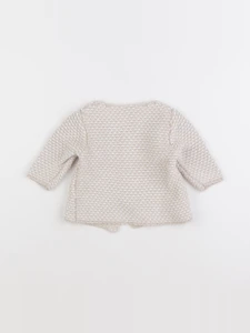 Tape à l'oeil - gilet beige - 9 mois