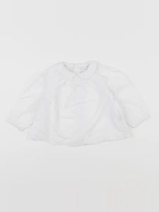 Boutchou - blouse blanc - 6 mois