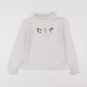 Vertbaudet - sous-pull beige - 8 ans