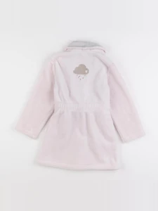 Vertbaudet - robe de chambre rose - 4 ans