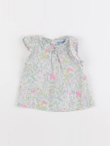 Jacadi - blouse liberty multicolore - 12 mois