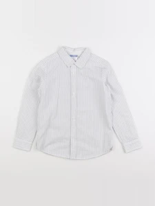 Jacadi - chemise blanc, bleu - 6 ans