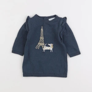 Vertbaudet - robe bleu - 3 mois