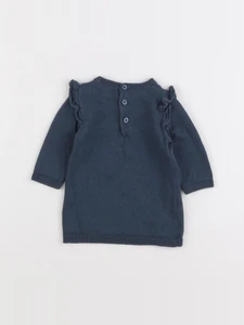 Vertbaudet - robe bleu - 3 mois