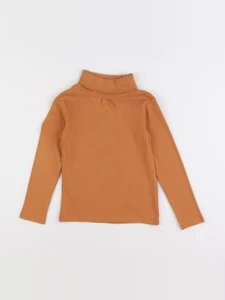 Vertbaudet - sous-pull marron - 6 ans