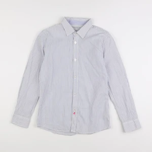 Zara - chemise blanc, bleu - 9/10 ans