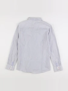 Zara - chemise blanc, bleu - 9/10 ans