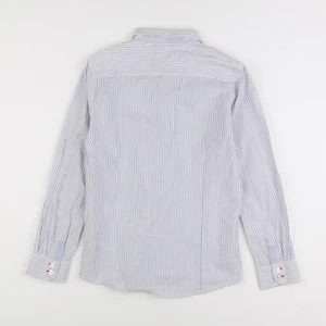 Zara - chemise blanc, bleu - 9/10 ans