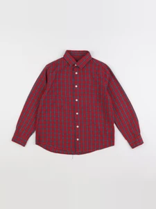 Cyrillus - chemise rouge - 10 ans