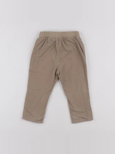 H&M - pantalon marron - 12/18 mois