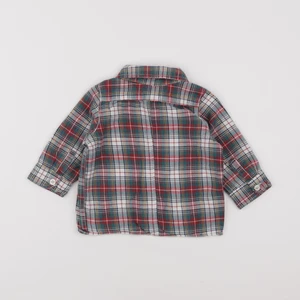GAP - chemise vert, rouge - 6/12 mois