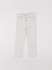 Vertbaudet - jean beige - 5 ans