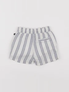 IKKS - short blanc, bleu - 18 mois
