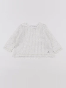 Petit Bateau - tee-shirt blanc - 6 mois