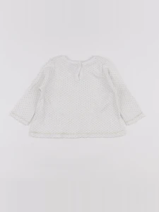 Petit Bateau - tee-shirt blanc - 6 mois