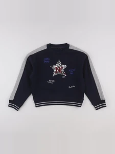 IKKS - sweat bleu - 10 ans