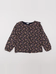 Little Cigogne - blouse bleu - 6 ans