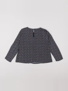 Little Cigogne - blouse bleu - 6 ans