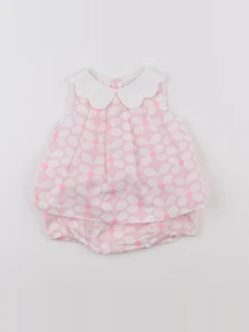 Jacadi - robe rose - 6 mois