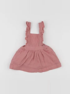 Vertbaudet - robe rose - 3 mois