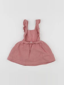 Vertbaudet - robe rose - 3 mois