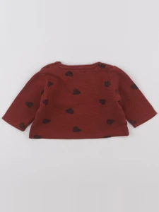 Storytelling - tee-shirt rouge - 12 mois