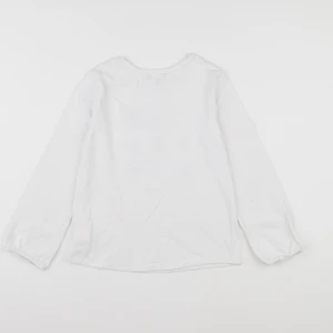 Okaidi - tee-shirt blanc - 8 ans