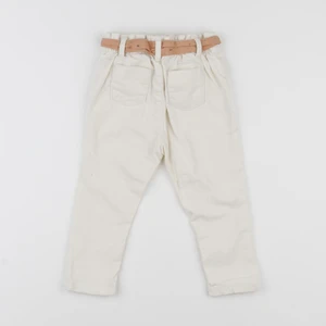 Vertbaudet - jean blanc - 18 mois