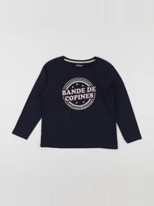 Vertbaudet - tee-shirt bleu - 6 ans