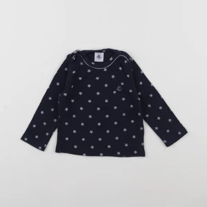 Petit Bateau - maillot de corps bleu - 12 mois