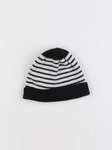 Vertbaudet - bonnet bleu, blanc - 2/3 ans