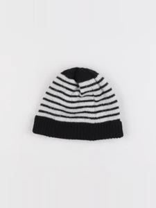 Vertbaudet - bonnet bleu, blanc - 2/3 ans