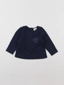 Tape à l'oeil - tee-shirt bleu - 12 mois