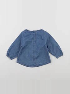 Tape à l'oeil - blouse bleu - 9 mois