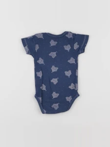 La Redoute - body bleu - 3 mois