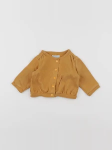 Vertbaudet - sweat jaune - 3 mois