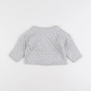 Vertbaudet - sweat gris - 12 mois